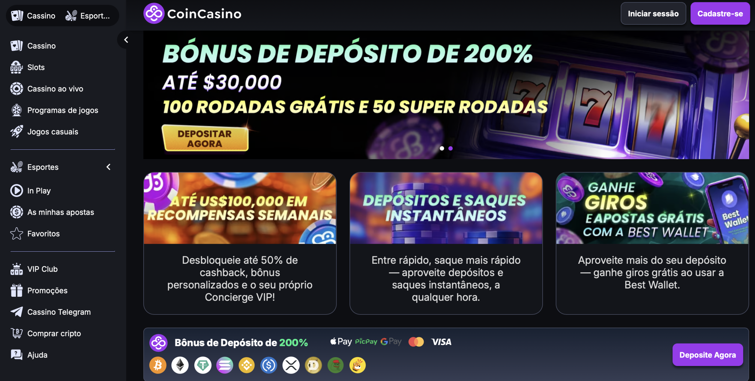 CoinCasino - melhor cassino no Brasil
